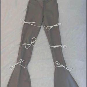 Manier De Voir reflective bunjee shaped leggings